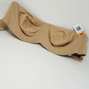 42DD nude strapless bra